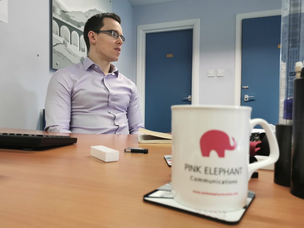 glasgow assertiveness training, human connection, pink elephant