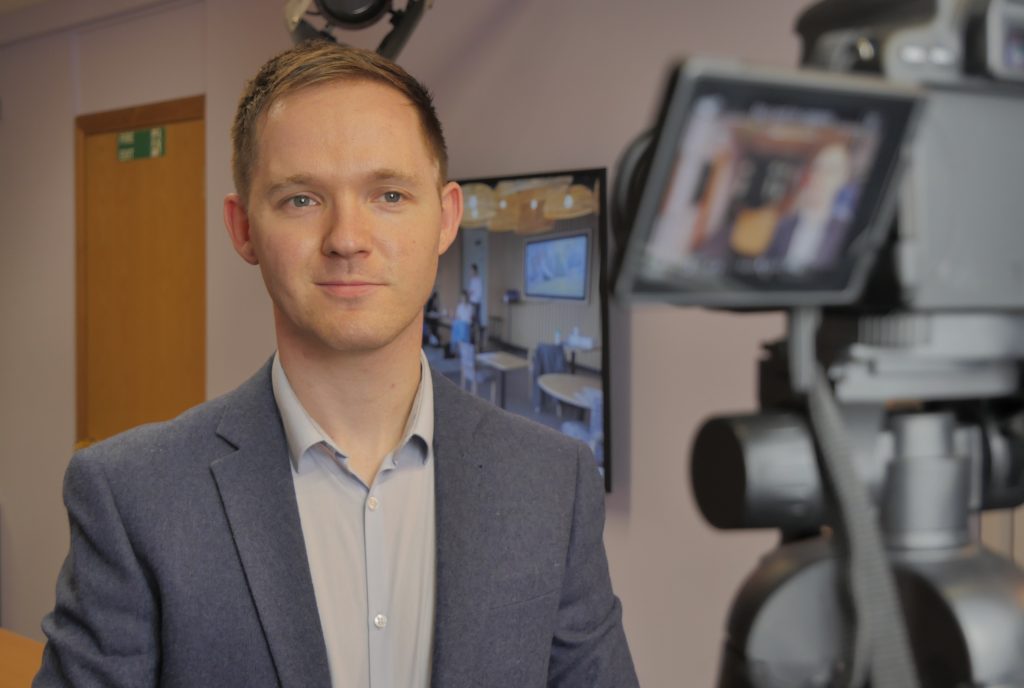 how to be a better presenter, colin stone talks to camera