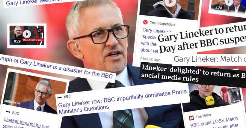 gary lineker bbc saga