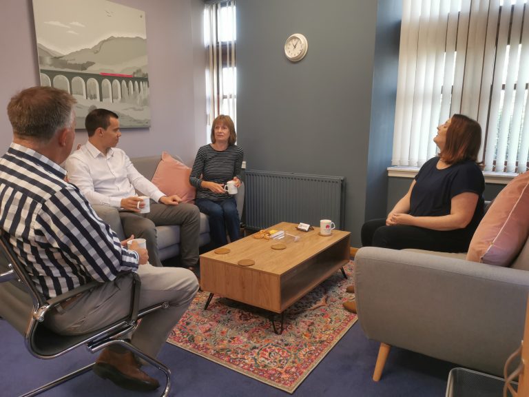 Assertiveness training Glasgow, the pink elephant team meet