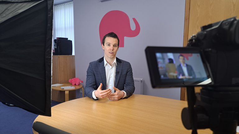 communications skills training, andrew mcfarlan on camera,