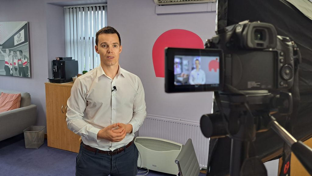 why do media training, Crisis communications, andrew mcfarlan speaks to camera